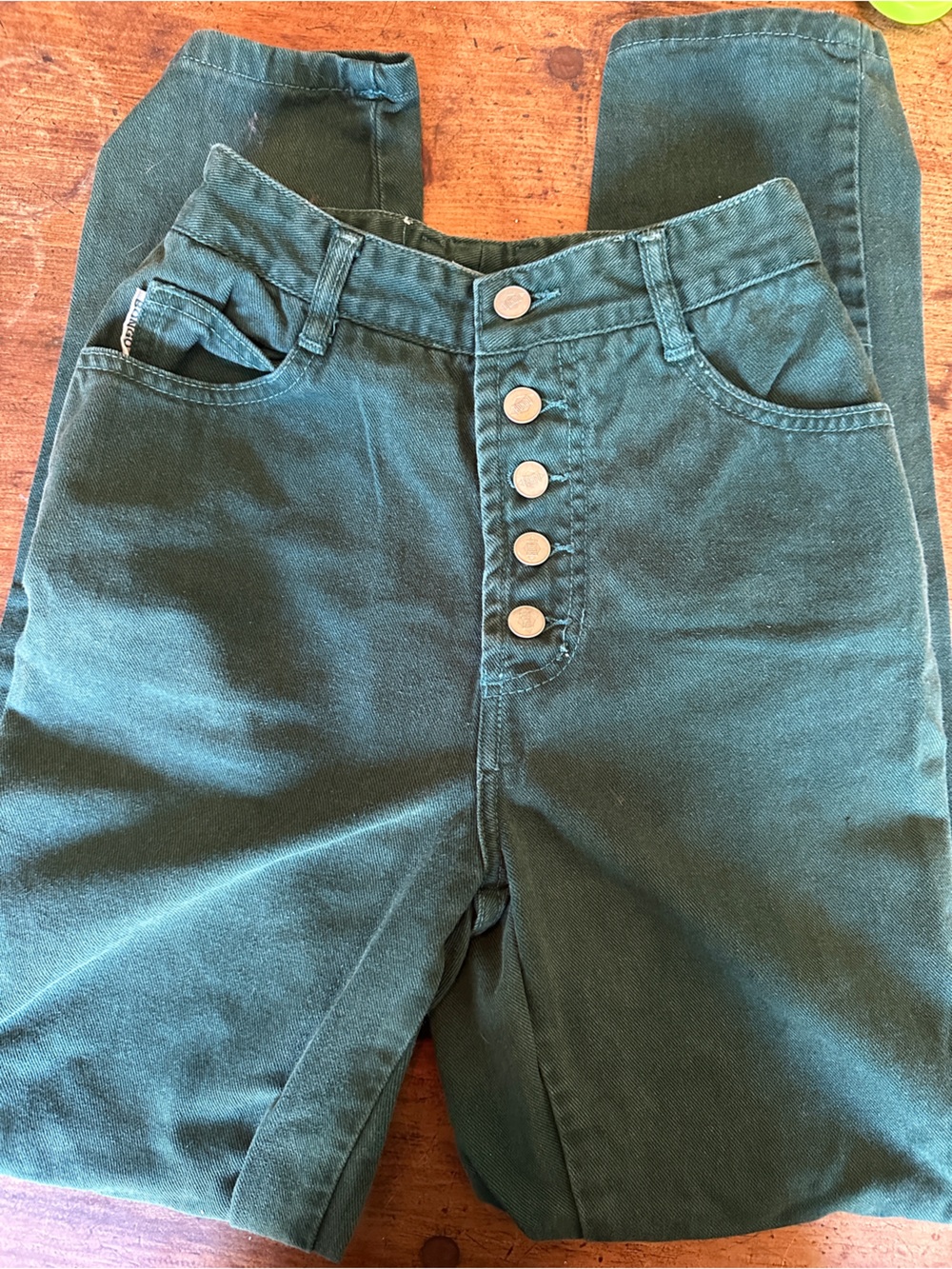 Vintage green Bongo Jeans